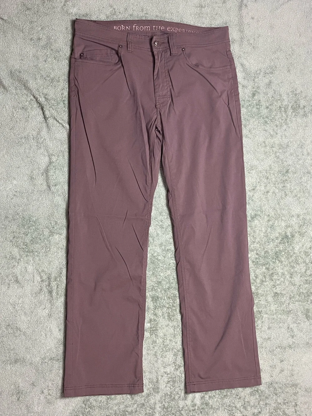 Prana Stretch Zion 5 Pocket Pant - Dark Brown - Size 32/30